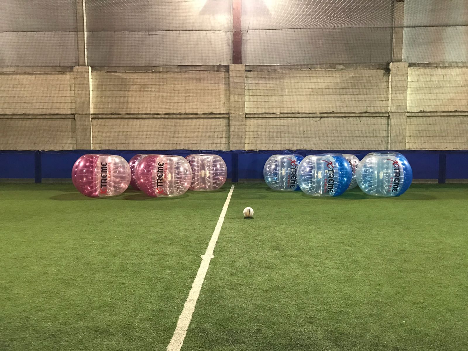 indoor bubble football