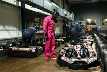 Indoor Go Karting Open Timed Race From Teamsport In Manchester